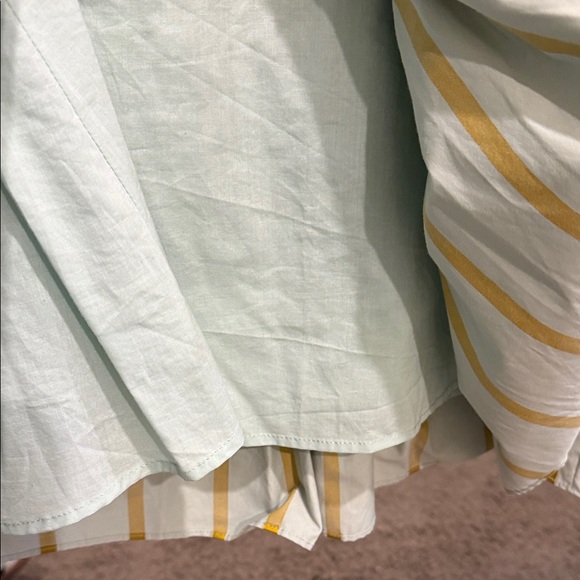 English Factory Mint and Gold Striped Midi Small - Picture 9 of 9
